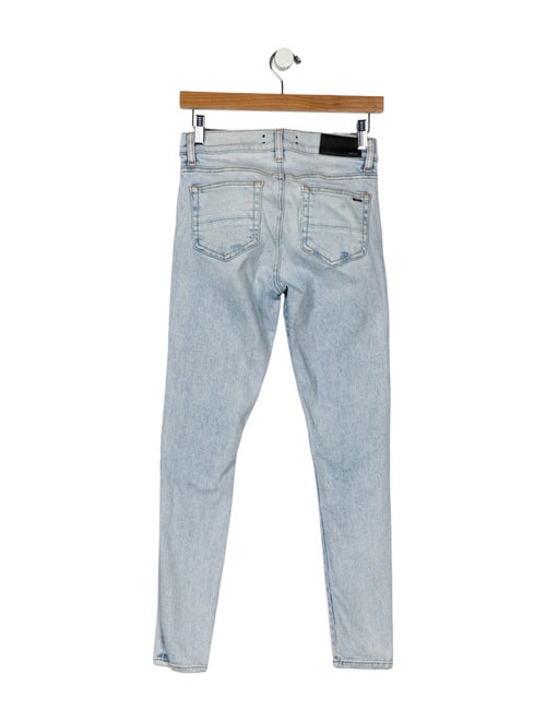 Amiri Mid-Rise Skinny Leg Jeans