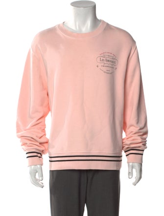 Amiri Striped Crew Neck Sweatshirt