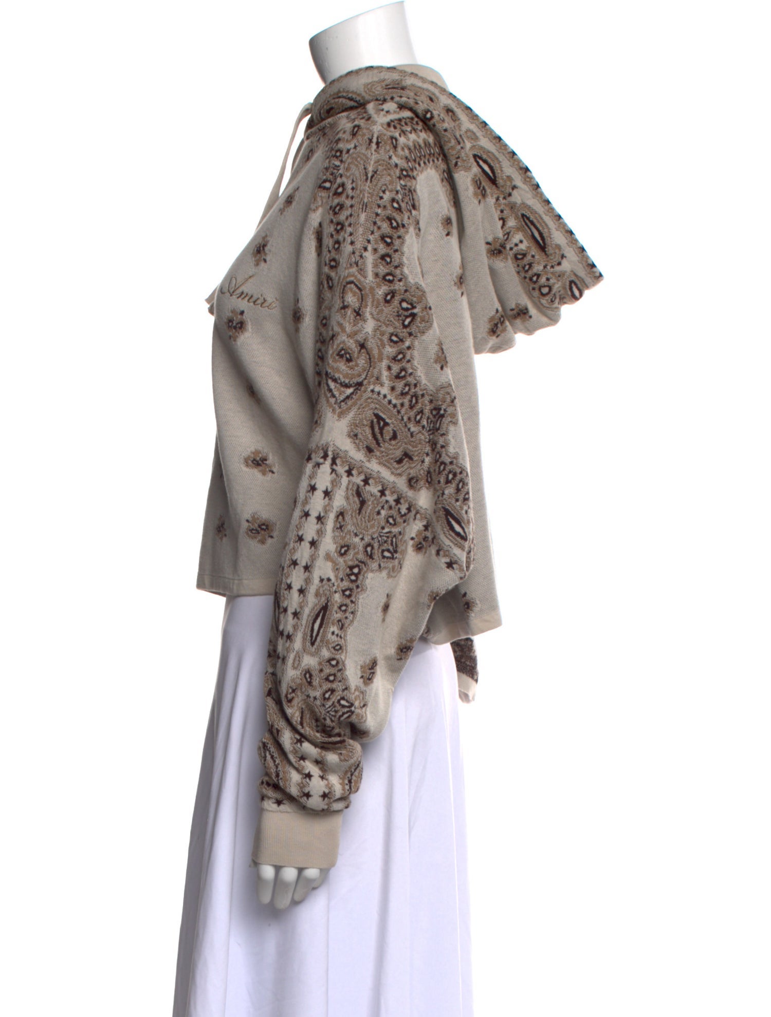 Amiri Printed Crew Neck Sweater