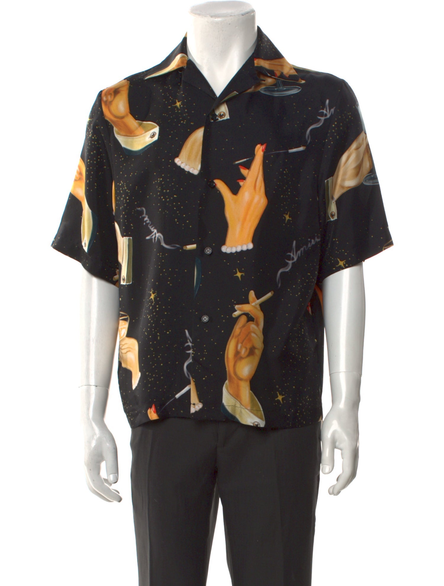 Amiri Silk Printed Shirt