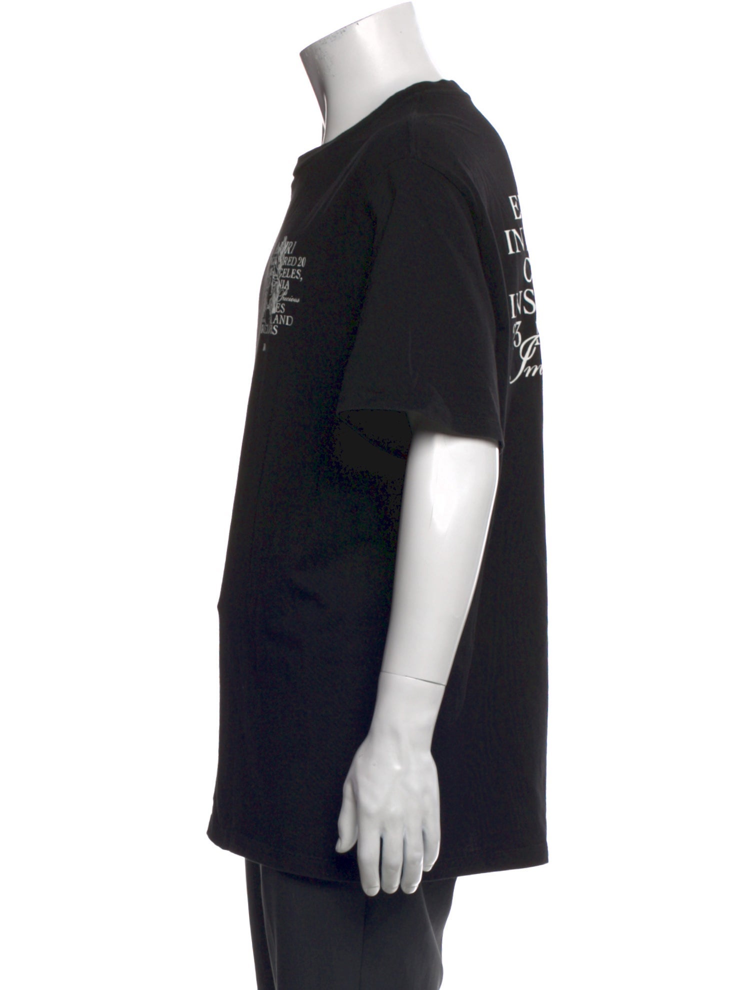 Amiri Graphic Print Crew Neck T-Shirt