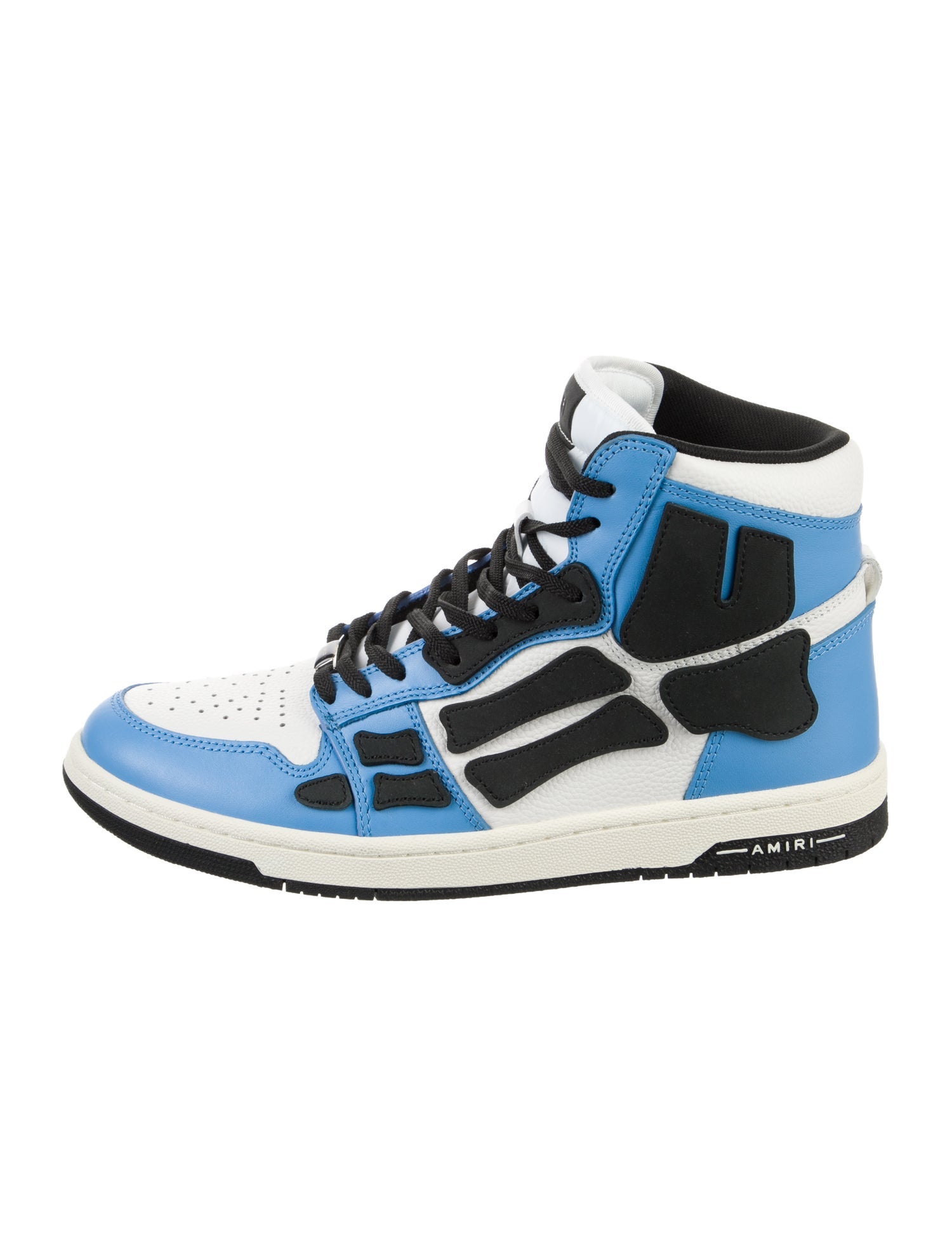 Amiri Leather Printed Sneakers