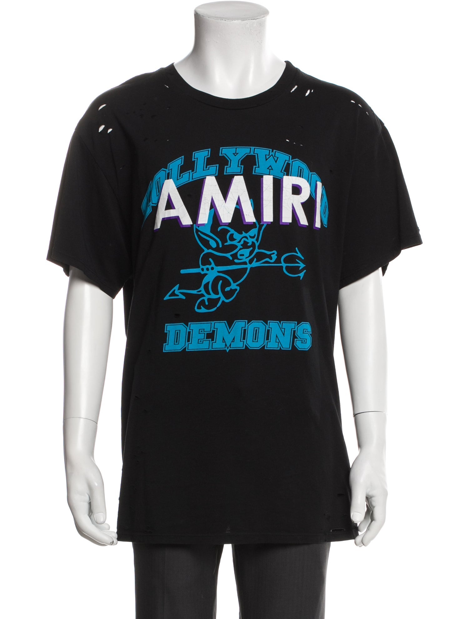 Amiri Graphic Print Crew Neck T-Shirt