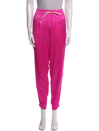 Amiri Silk Skinny Leg Pants