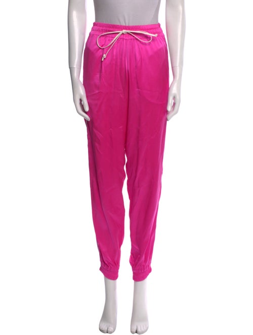 Amiri Silk Skinny Leg Pants