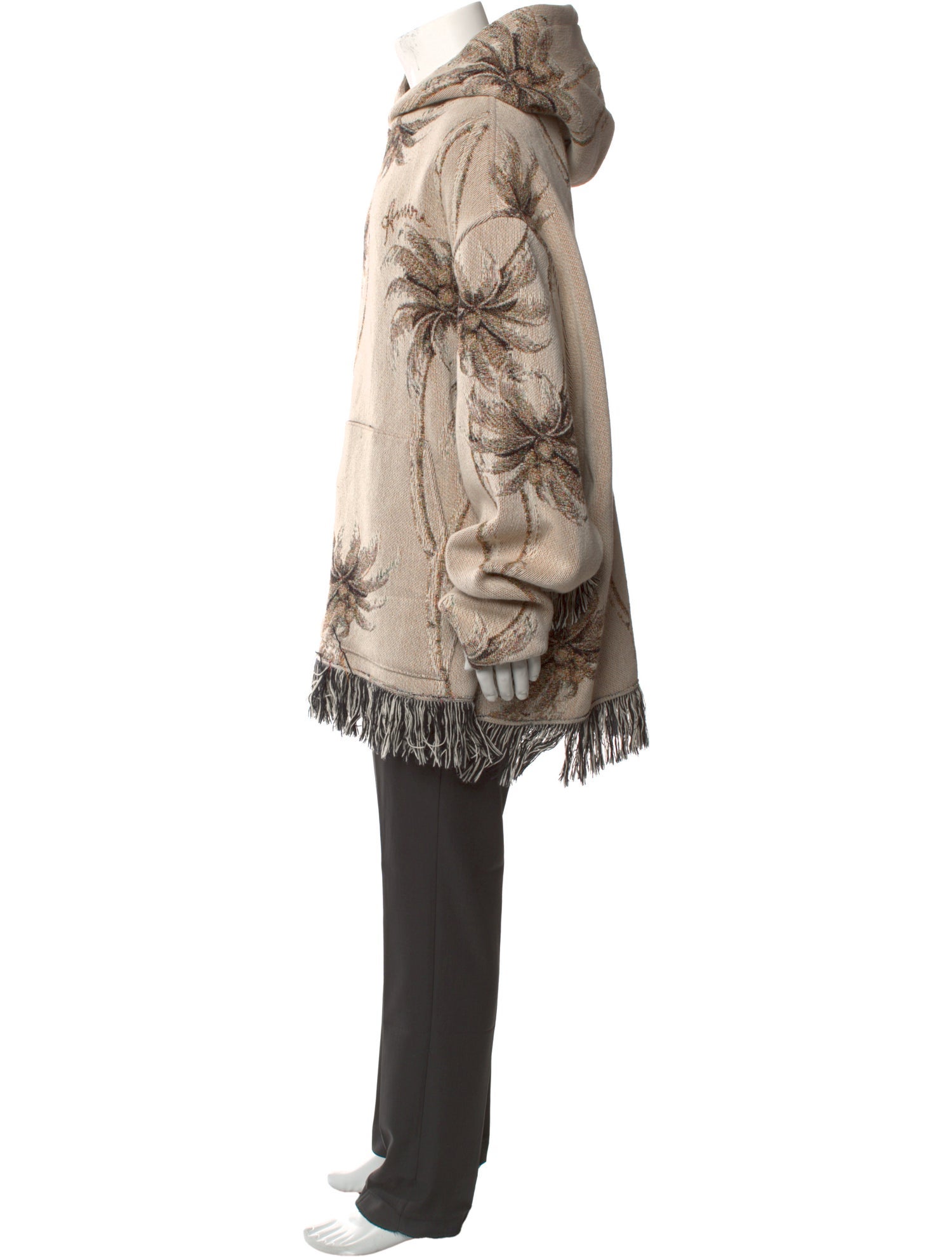 Amiri Printed Crew Neck Hoodie