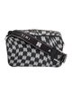 Amiri Monogram Men's Wavy Houndstooth Crossbody Bag Large