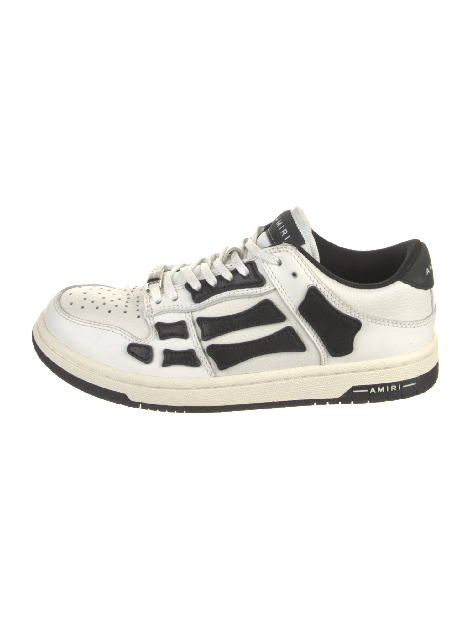 Amiri Leather Printed Sneakers