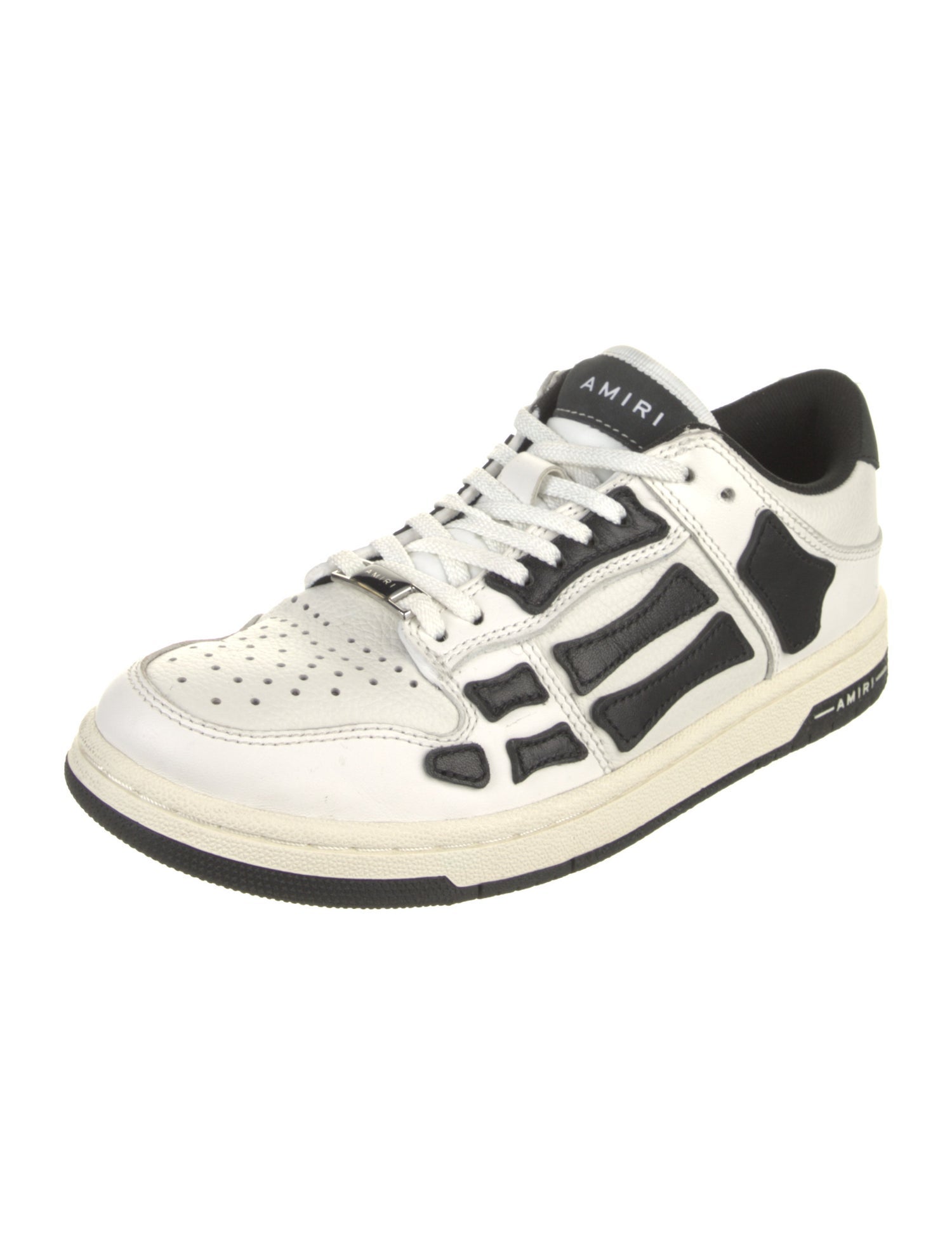 Amiri Leather Printed Sneakers