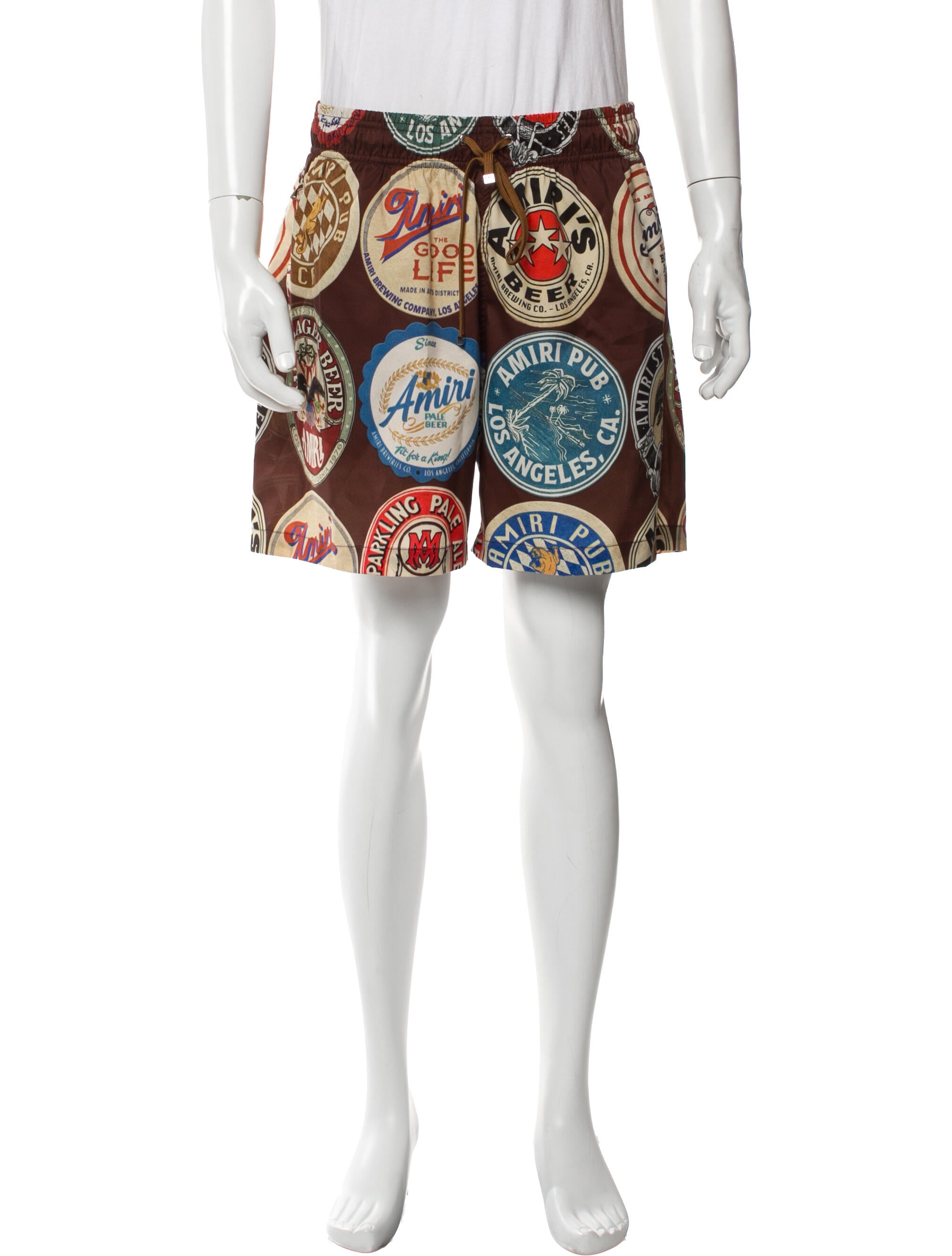 Amiri Printed Swim Trunks