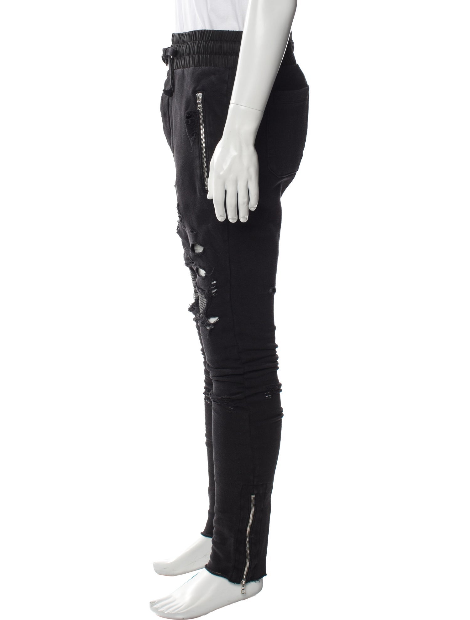 Amiri Distressed Accents Lounge Bottoms