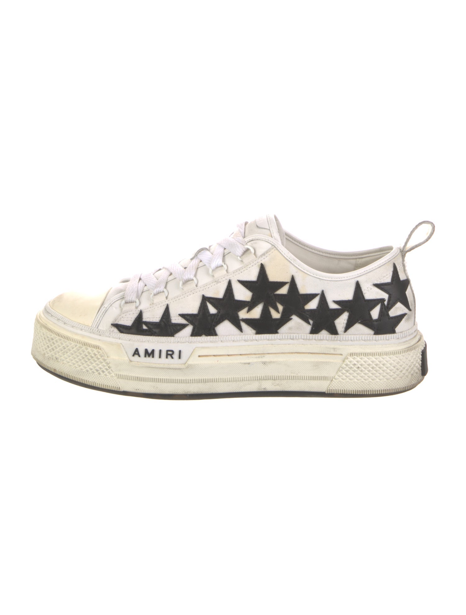 Amiri Canvas Printed Sneakers