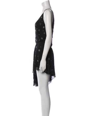 Amiri Silk V-Neck Tunic