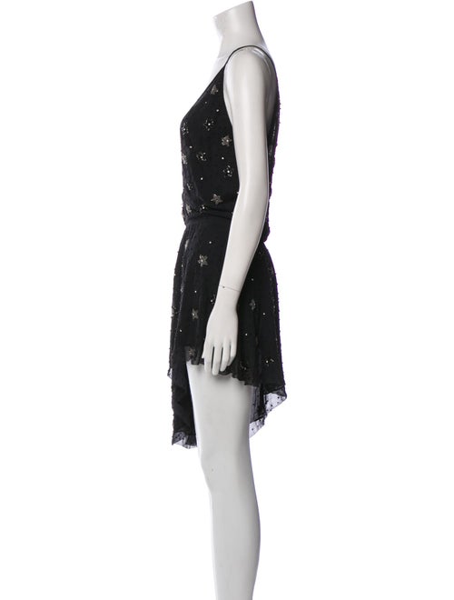 Amiri Silk V-Neck Tunic