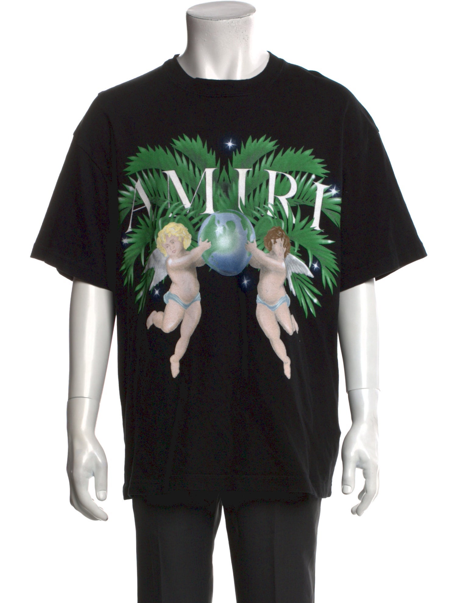 Amiri Graphic Print Crew Neck T-Shirt