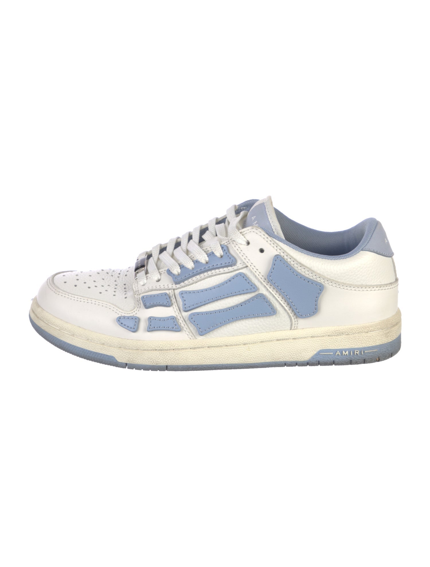 Amiri Leather Printed Sneakers