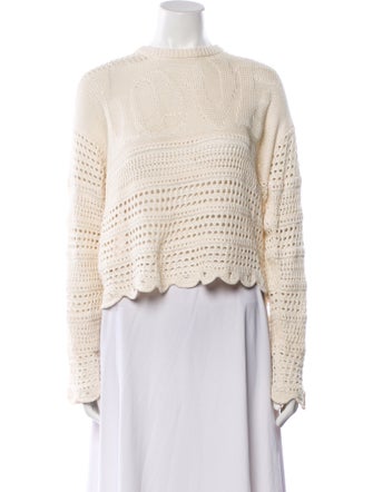 Amiri Silk Crew Neck Sweater