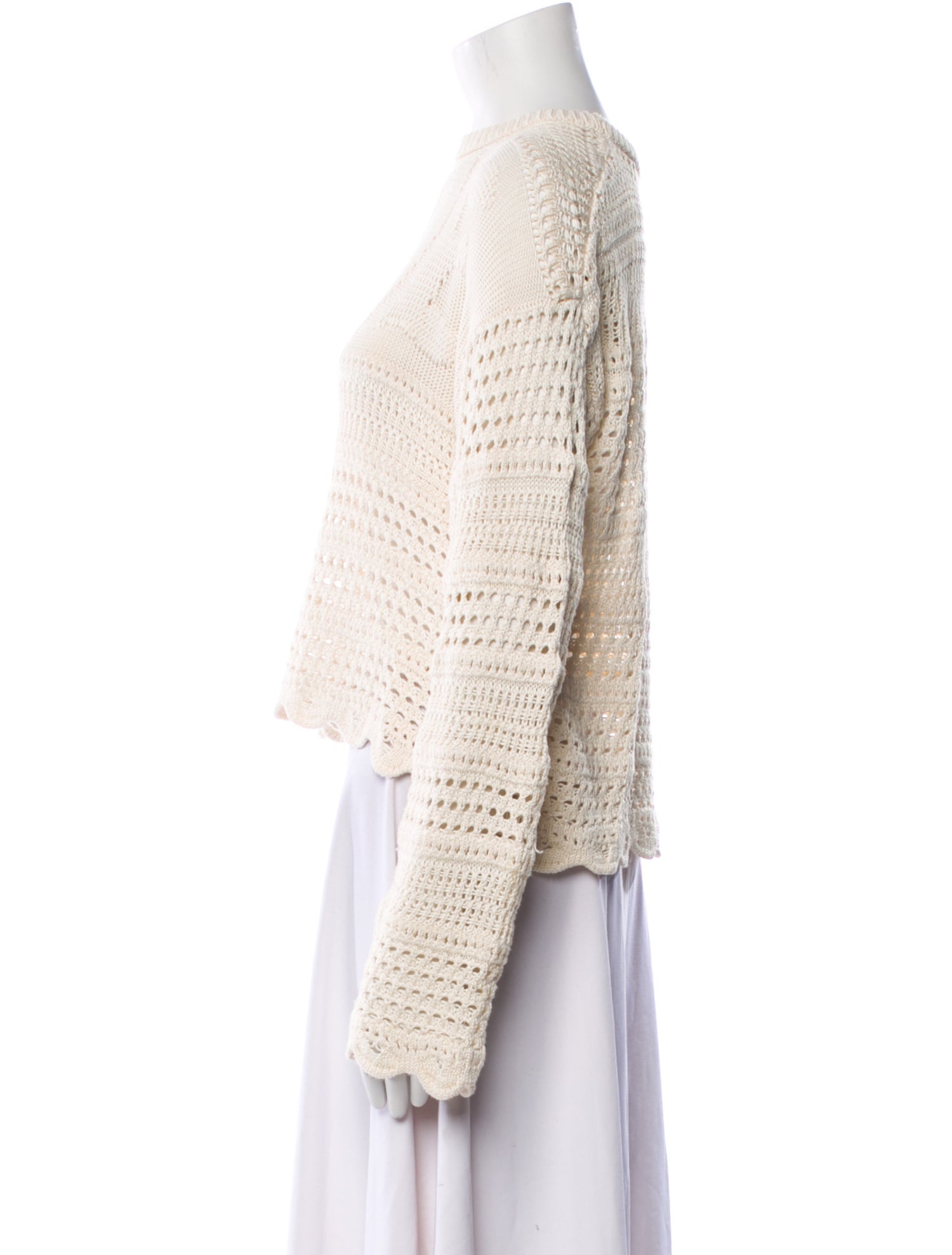 Amiri Silk Crew Neck Sweater