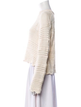 Amiri Silk Crew Neck Sweater