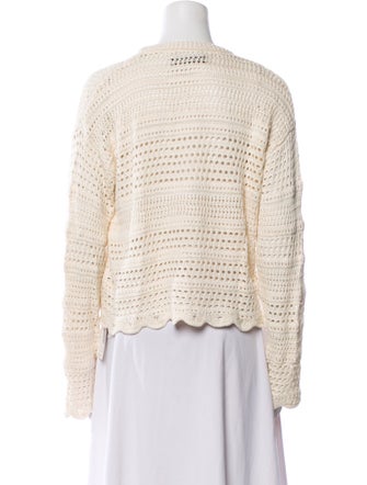 Amiri Silk Crew Neck Sweater