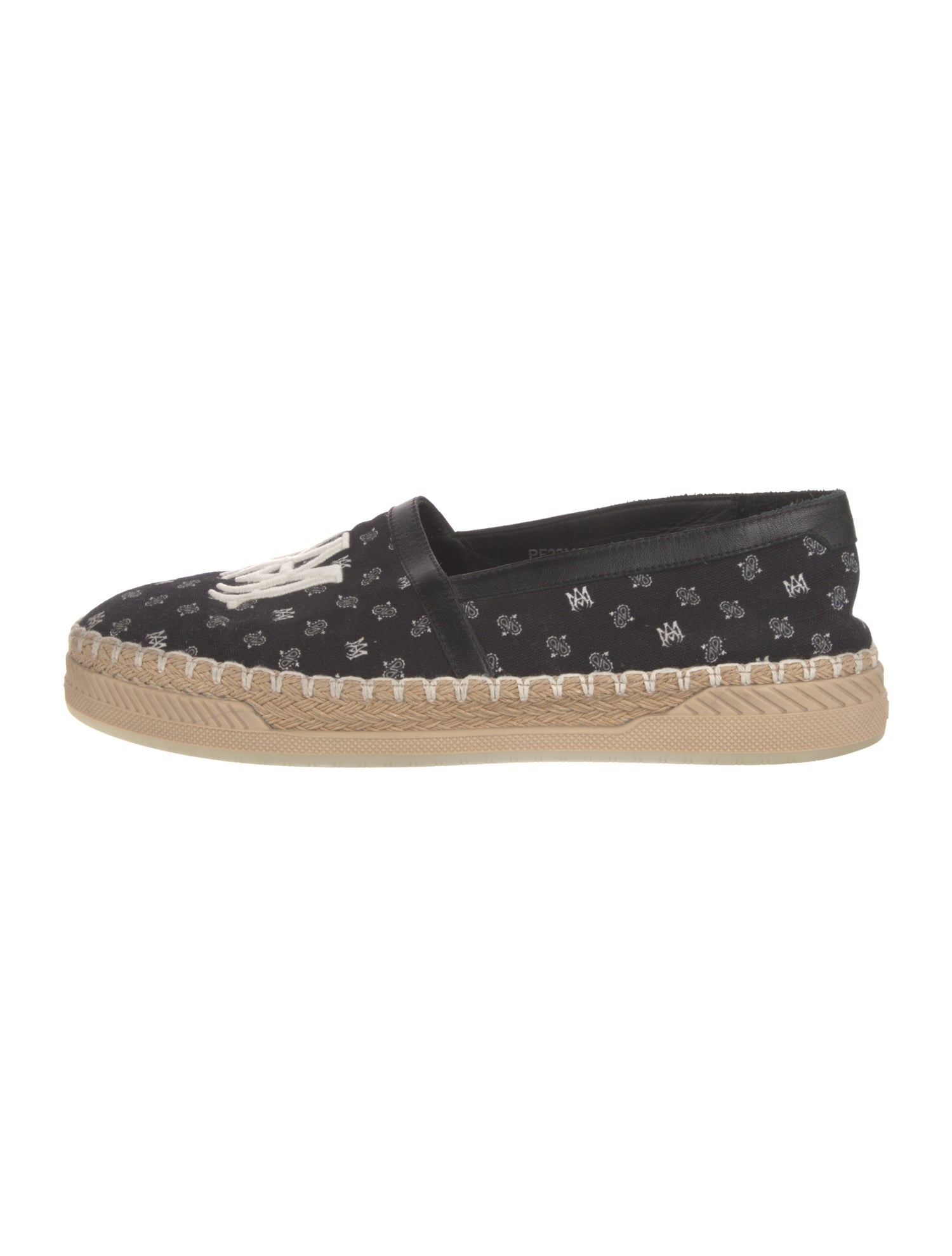 Amiri Canvas Printed Espadrilles