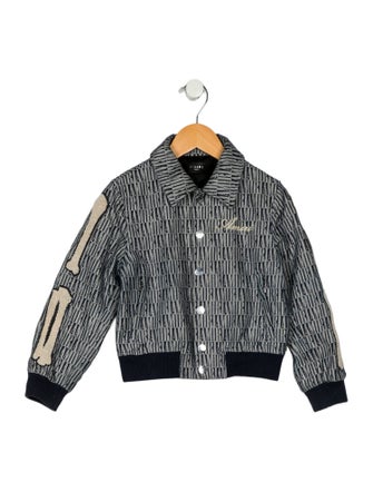 Amiri Kids' Collared Work Jacket