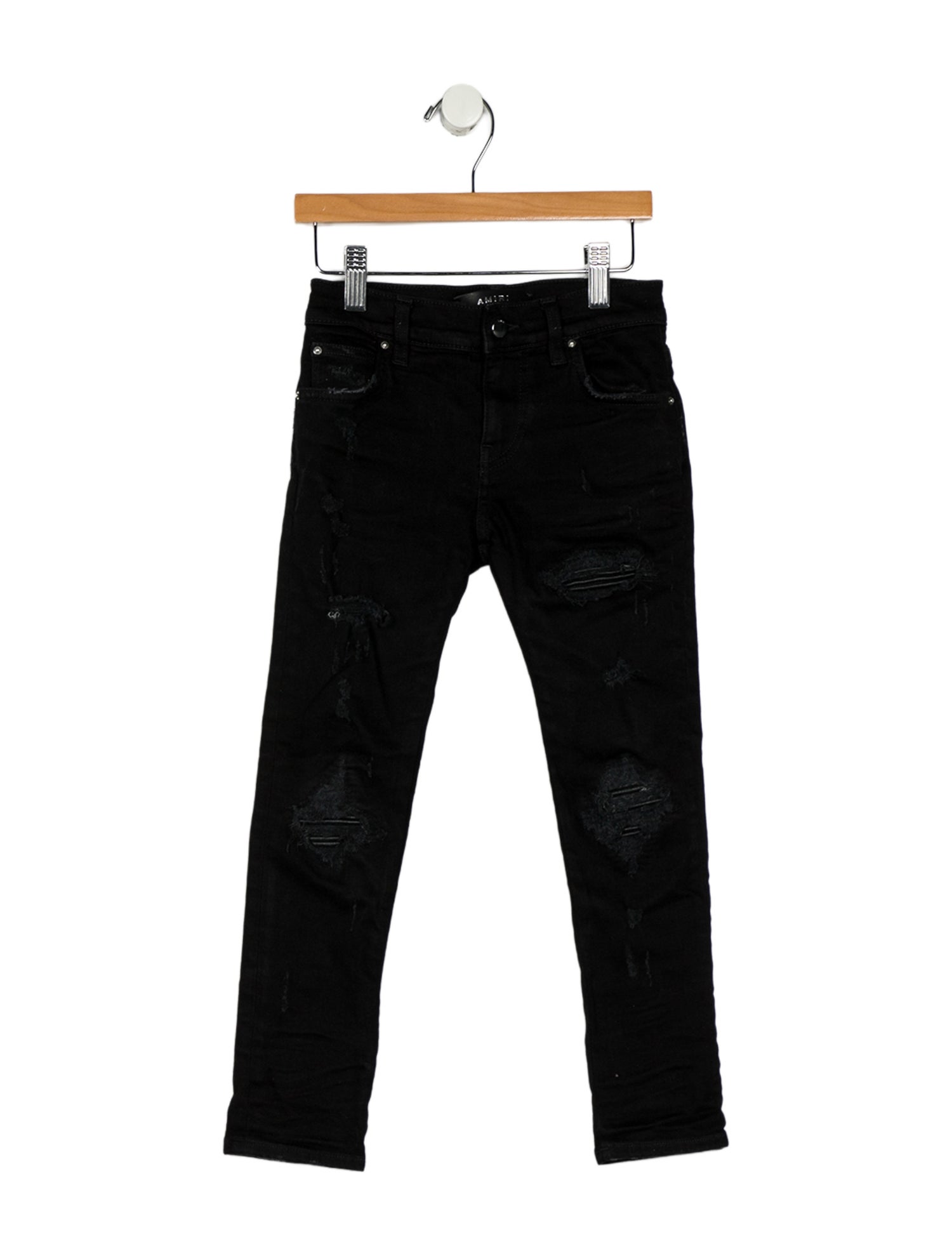 Amiri Boys' Distressed Denim Jeans