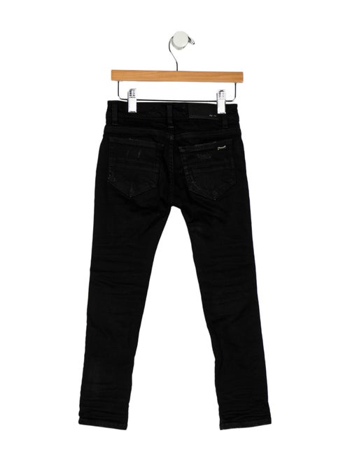 Amiri Boys' Distressed Denim Jeans