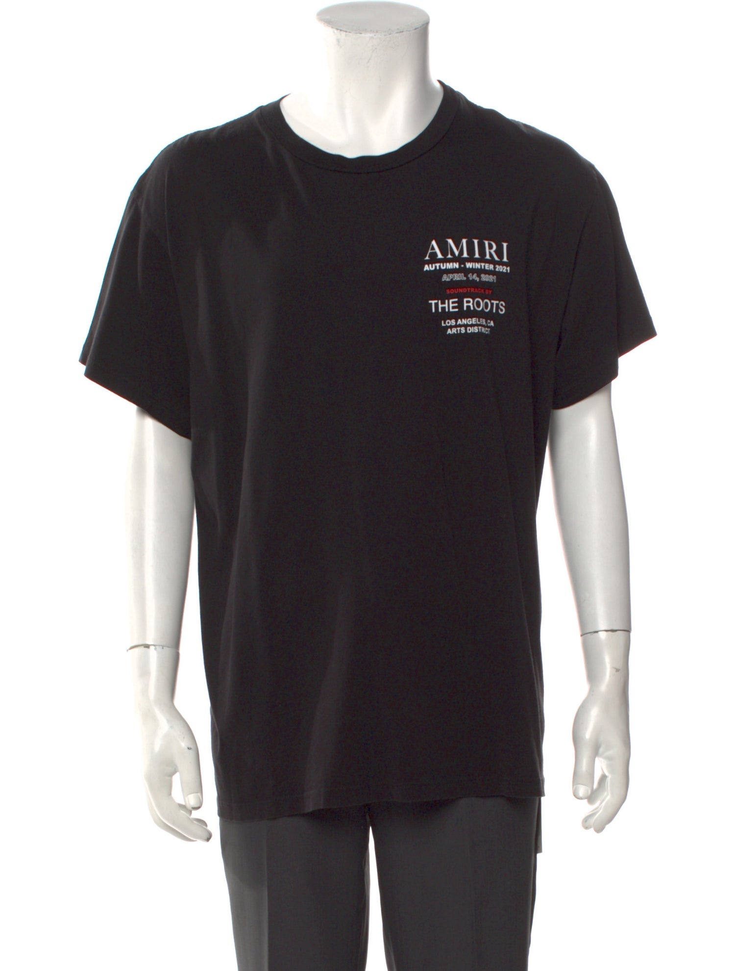 Amiri Graphic Print Crew Neck T-Shirt