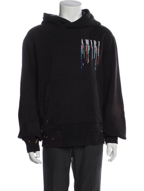 Amiri Graphic Print Crew Neck Hoodie