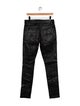 Amiri High-Rise Straight Leg Jeans