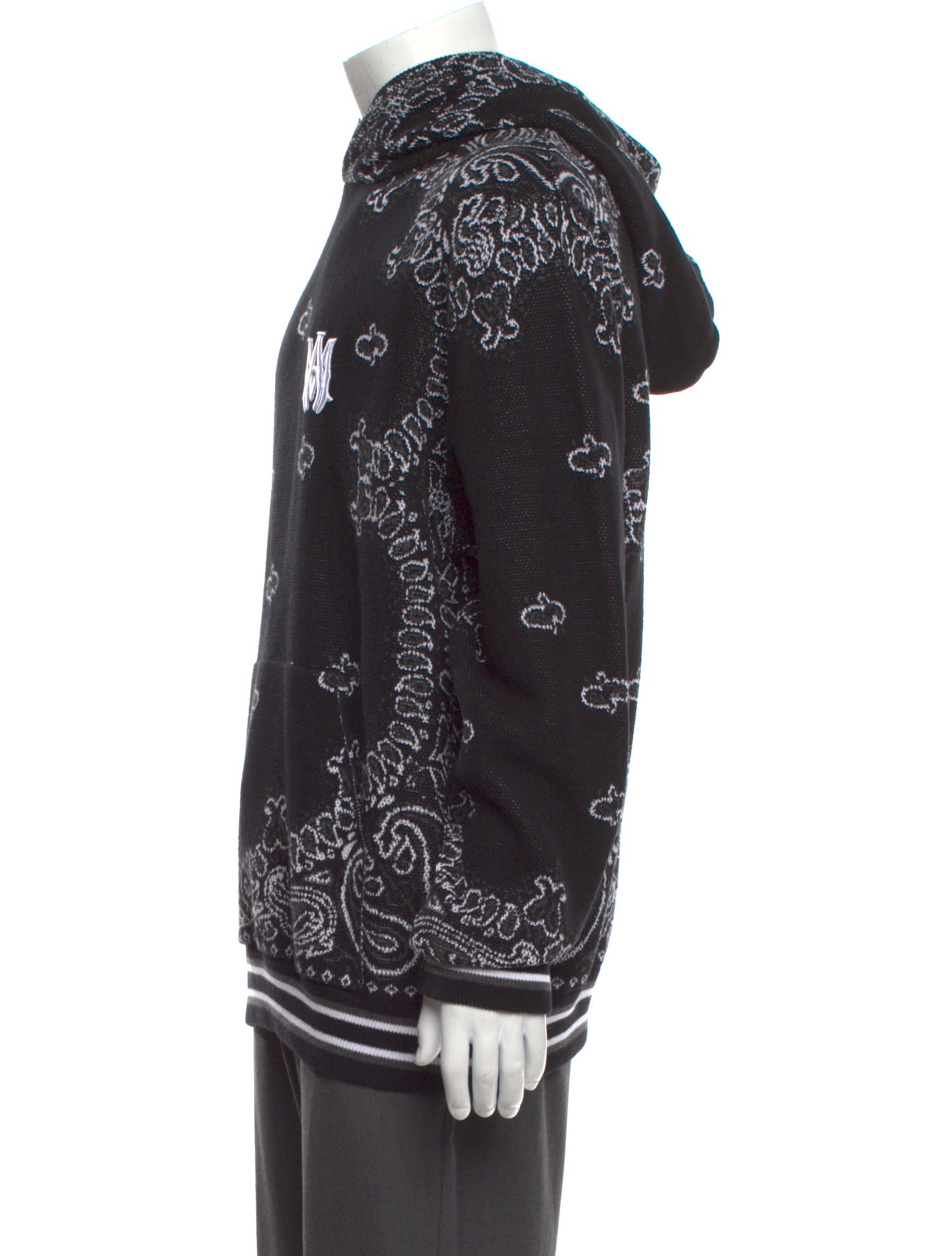 Amiri Graphic Print Crew Neck Hoodie