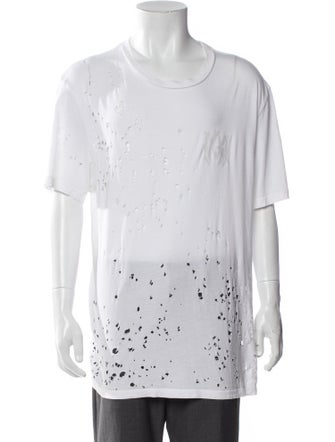 Amiri Graphic Print Scoop Neck T-Shirt
