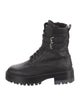 Amiri Embossed Leather Combat Boots