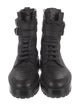 Amiri Embossed Leather Combat Boots