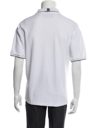 Amiri Crew Neck Short Sleeve Polo Shirt