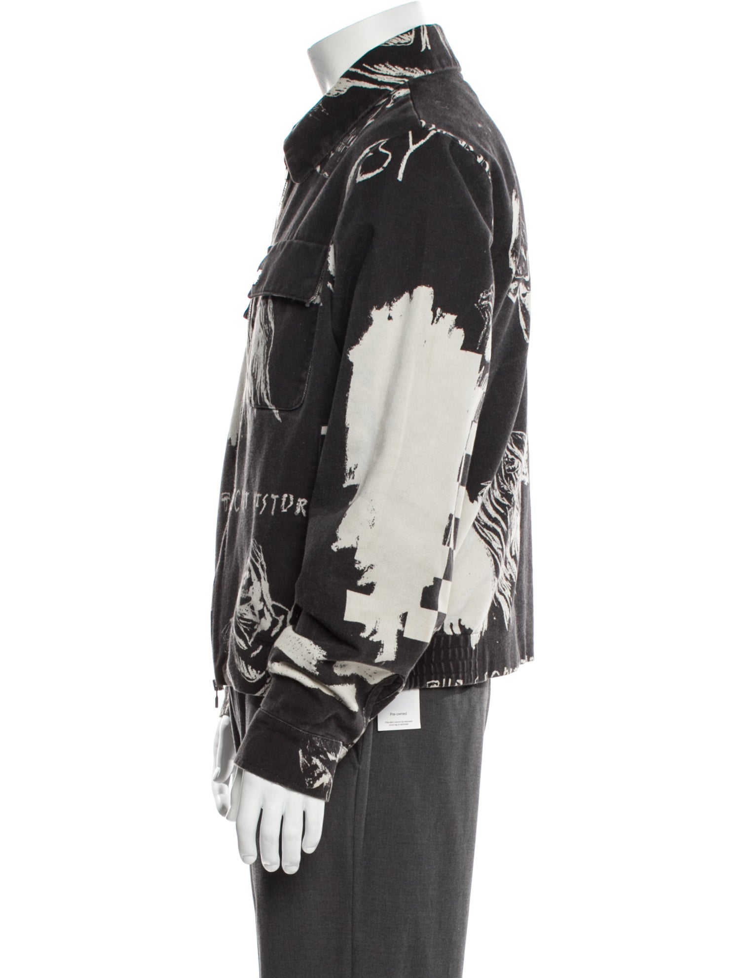Amiri X Wes Lang Printed Bomber Jacket