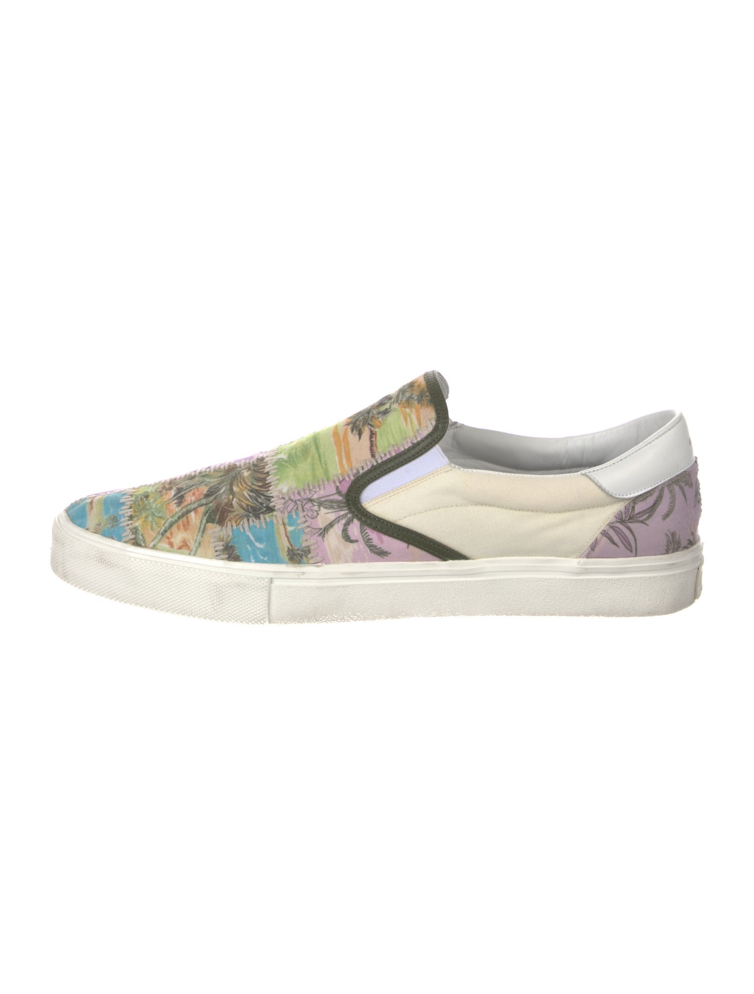 Amiri Canvas Printed Sneakers