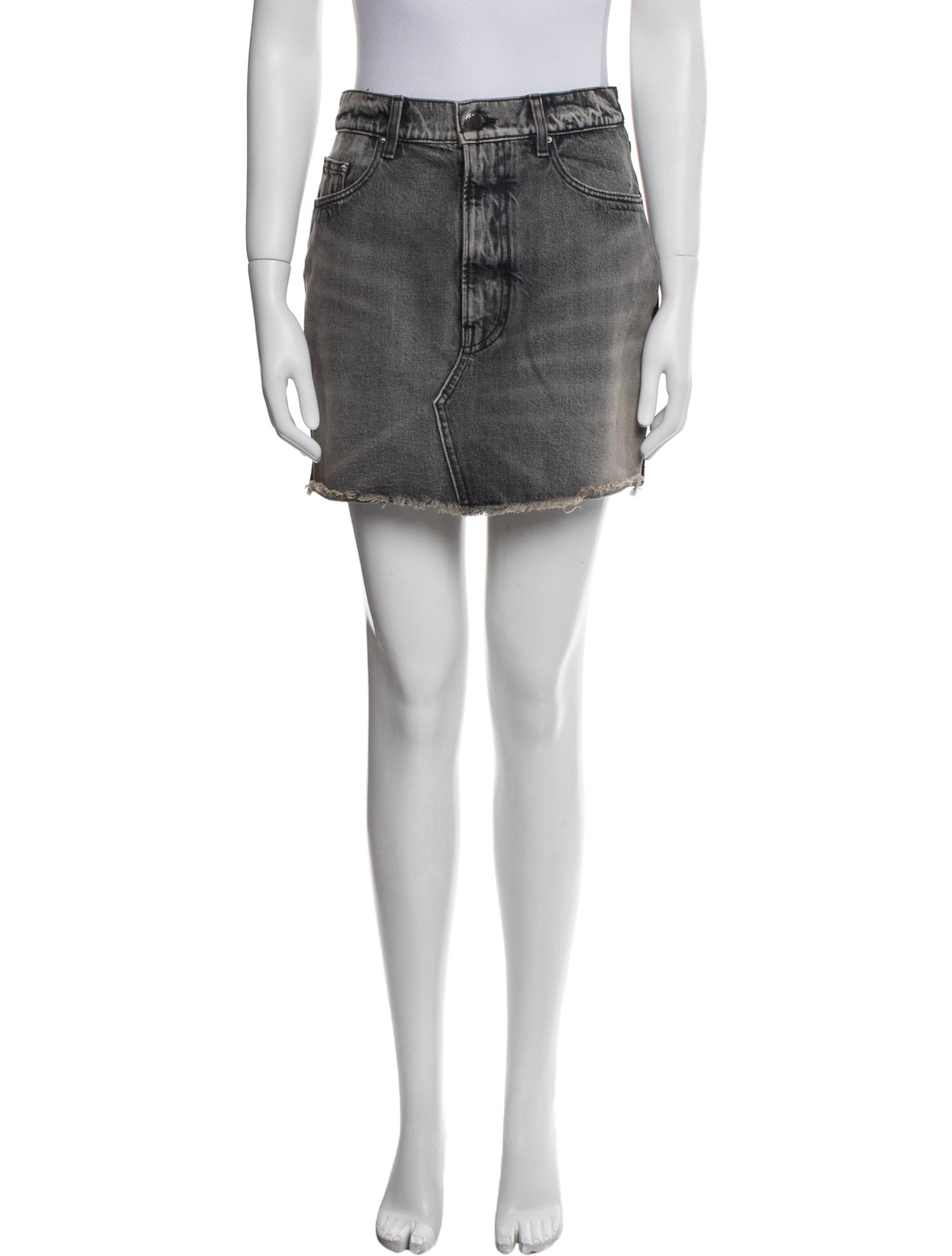 Amiri Distressed Accents Mini Skirt w/ Tags