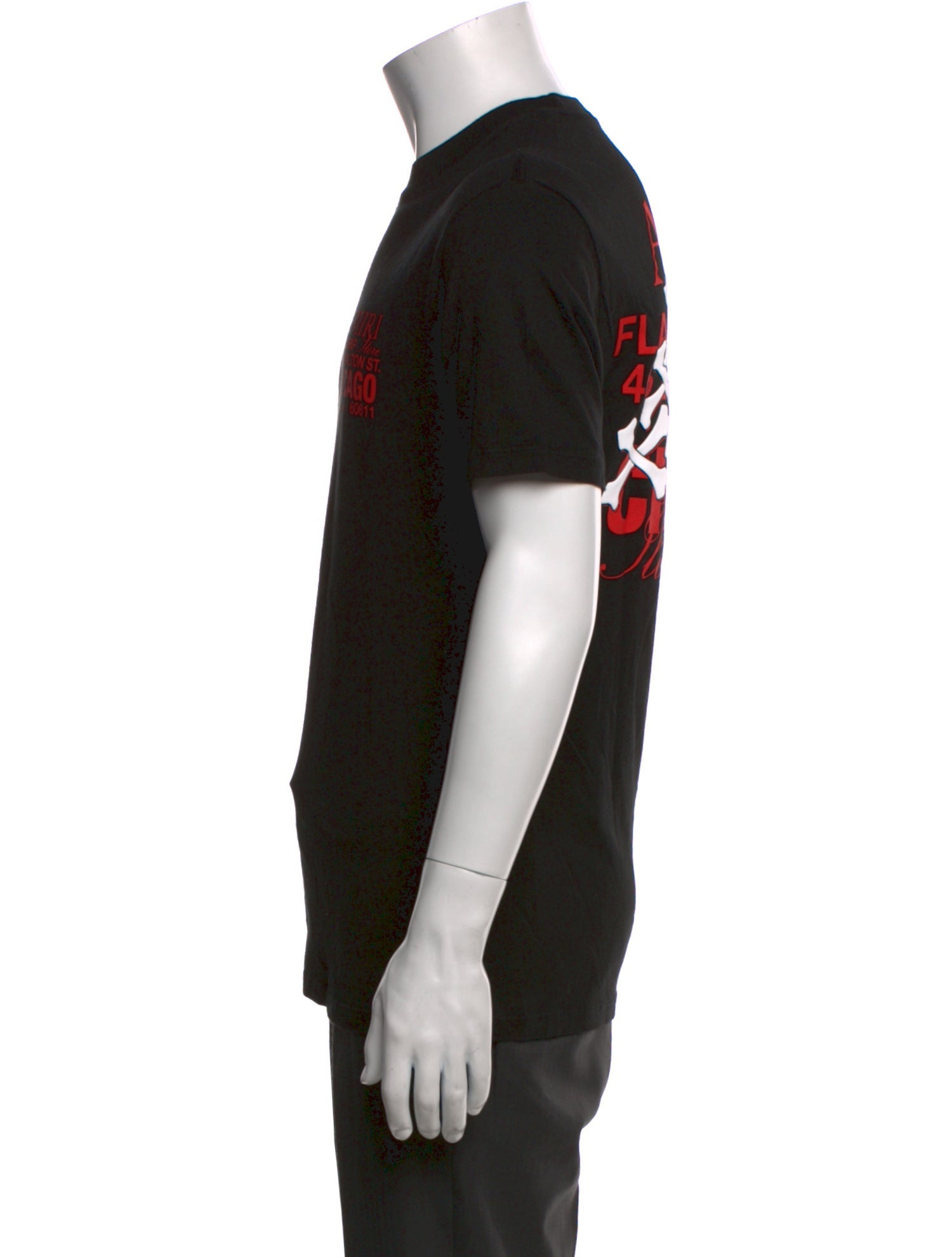 Amiri Graphic Print Short Sleeve Shirt