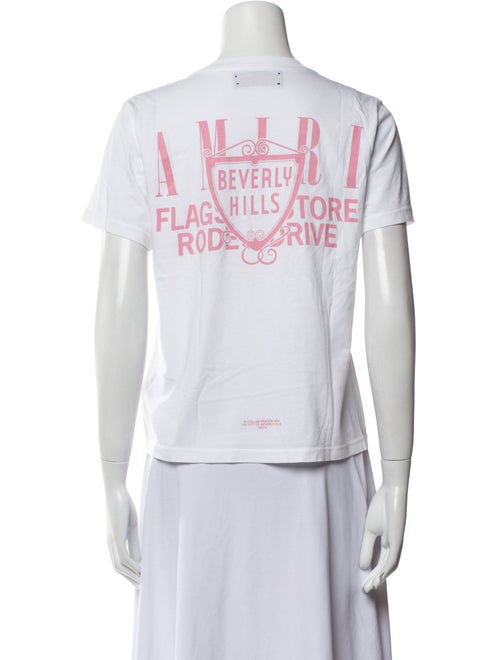 Amiri Graphic Print Crew Neck T-Shirt