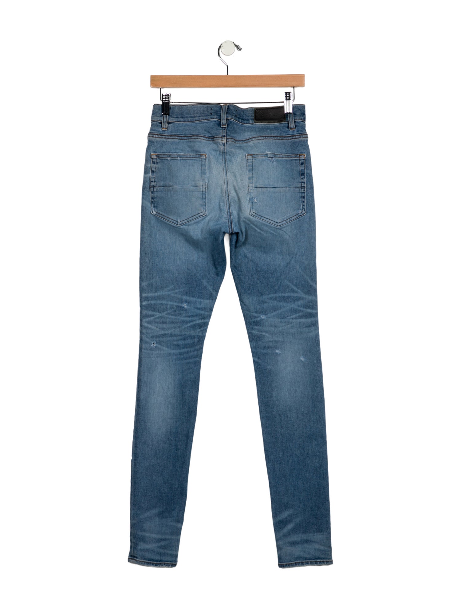 Amiri Mid-Rise Skinny Leg Jeans