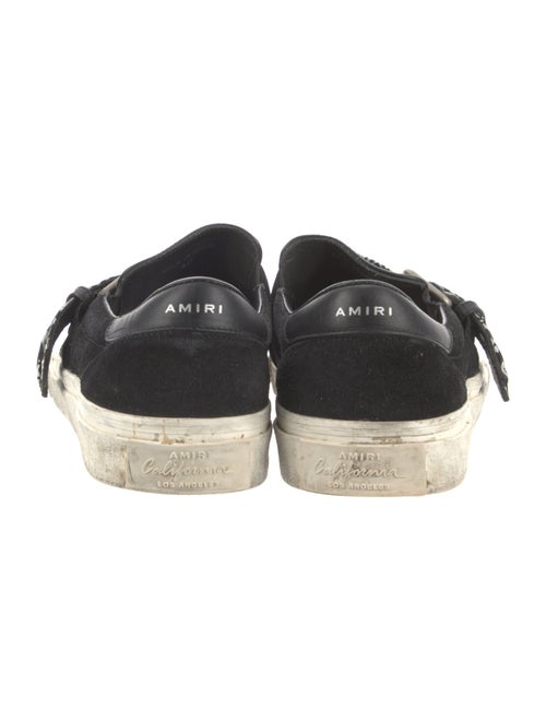 Amiri Suede Printed Sneakers