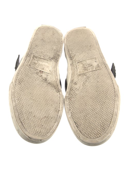 Amiri Suede Printed Sneakers