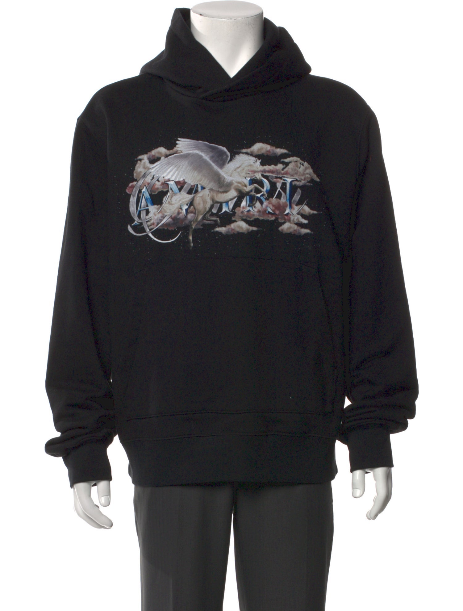 Amiri Graphic Print Crew Neck Hoodie
