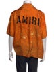 Amiri Silk Graphic Print Shirt