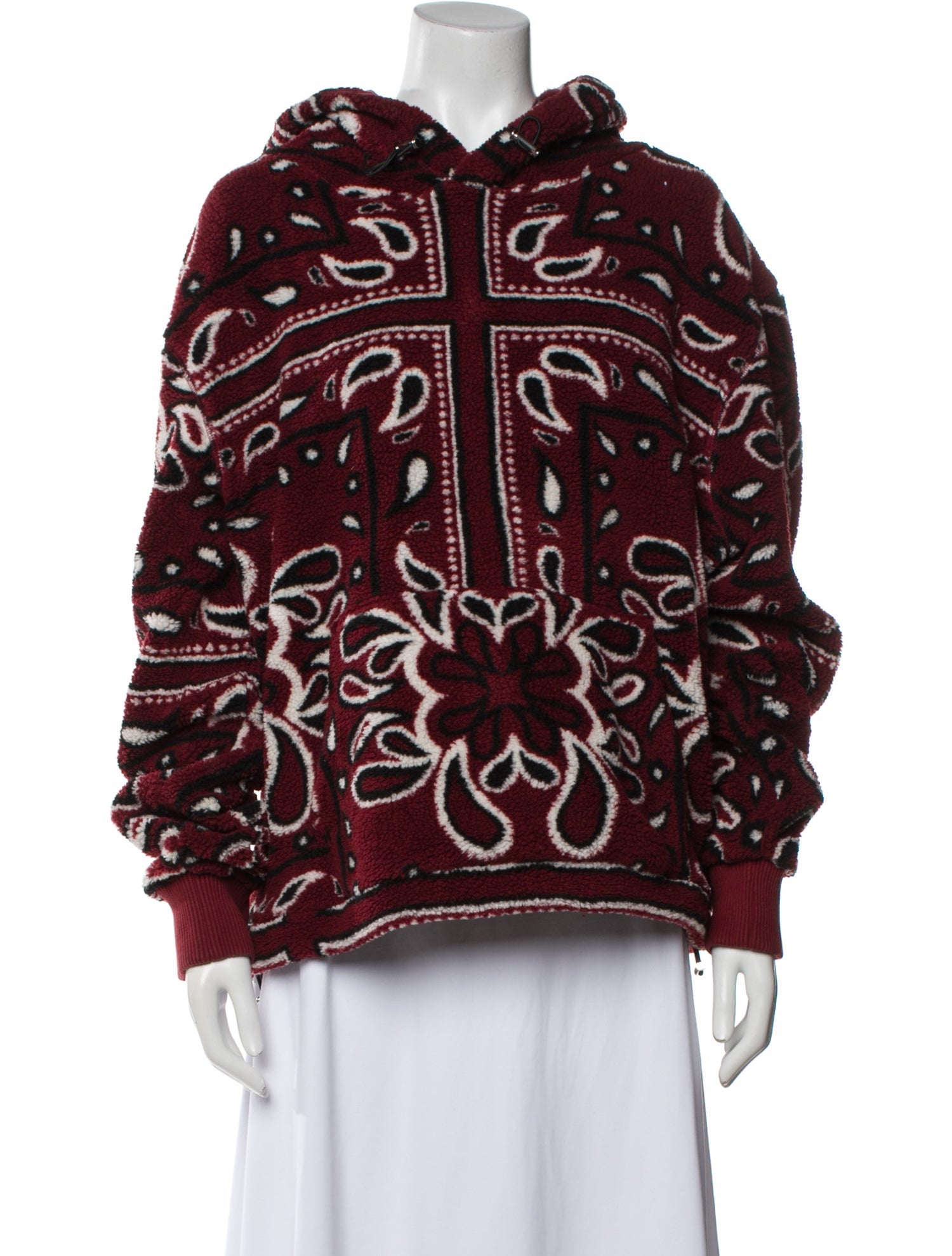 Amiri Faux Fur Printed Jacket