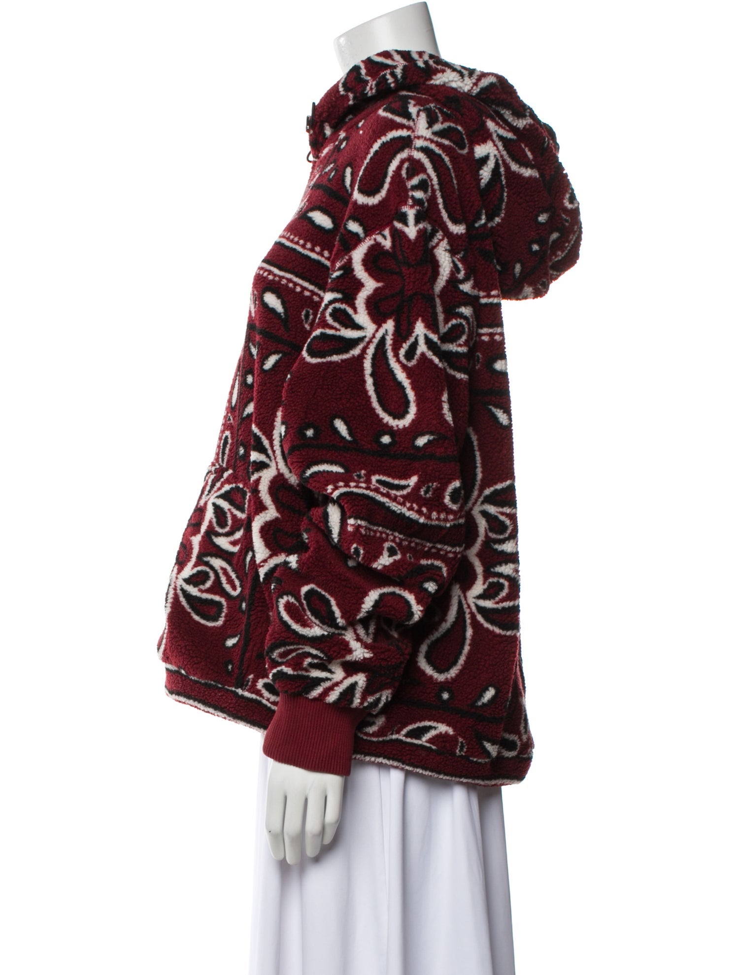 Amiri Faux Fur Printed Jacket