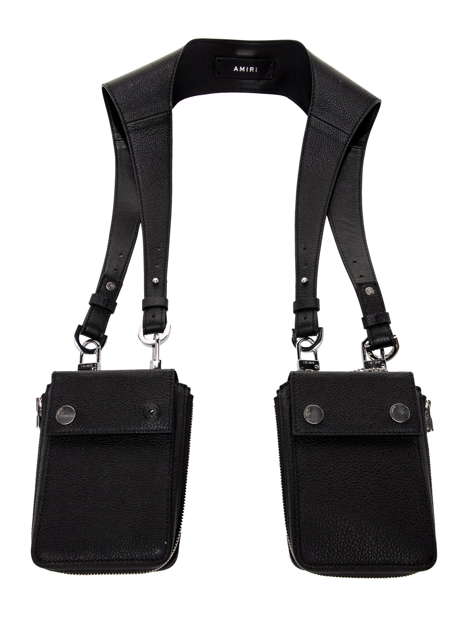 Amiri Leather Shoulder Bag