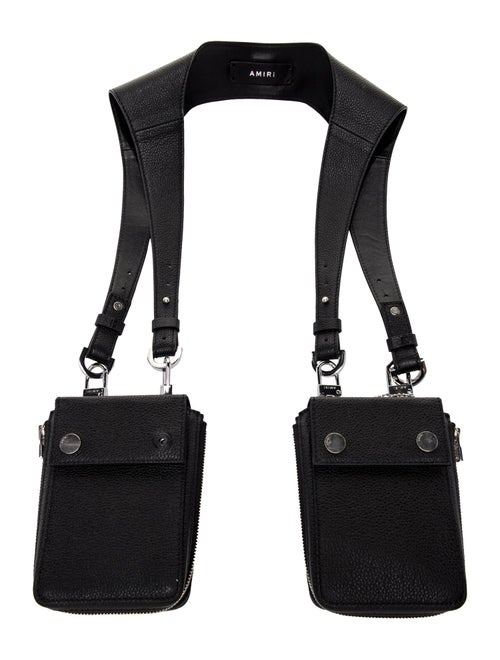 Amiri Leather Shoulder Bag